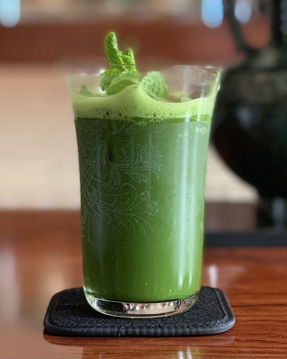 抹茶とミント
